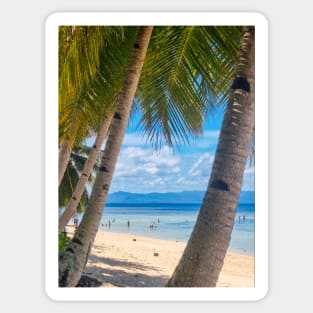 Panaraga Beach, Barobo, Surigao del Sur, Mindanao, Philippines Sticker